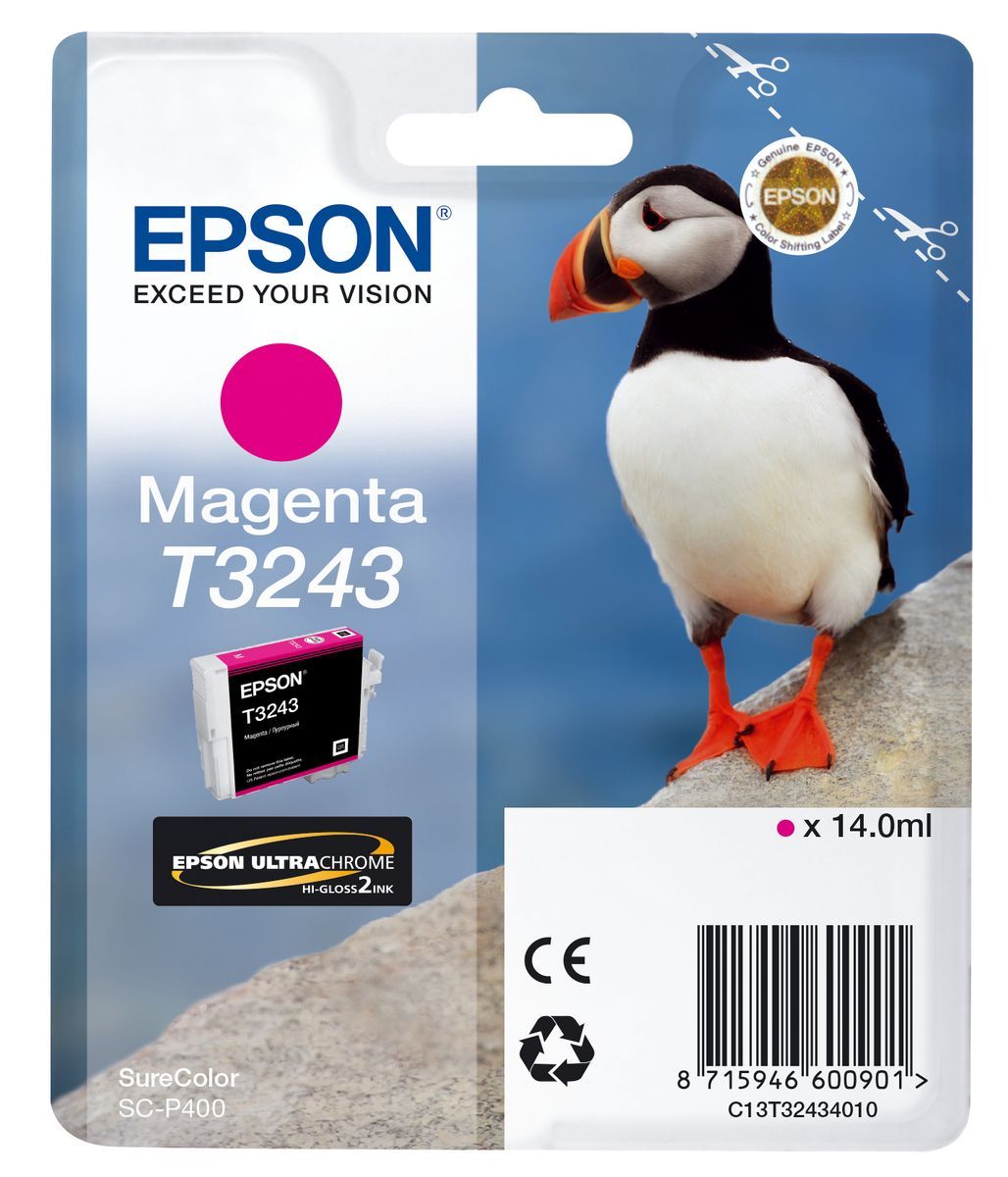 Epson T3243 Magenta [C13T32434010]