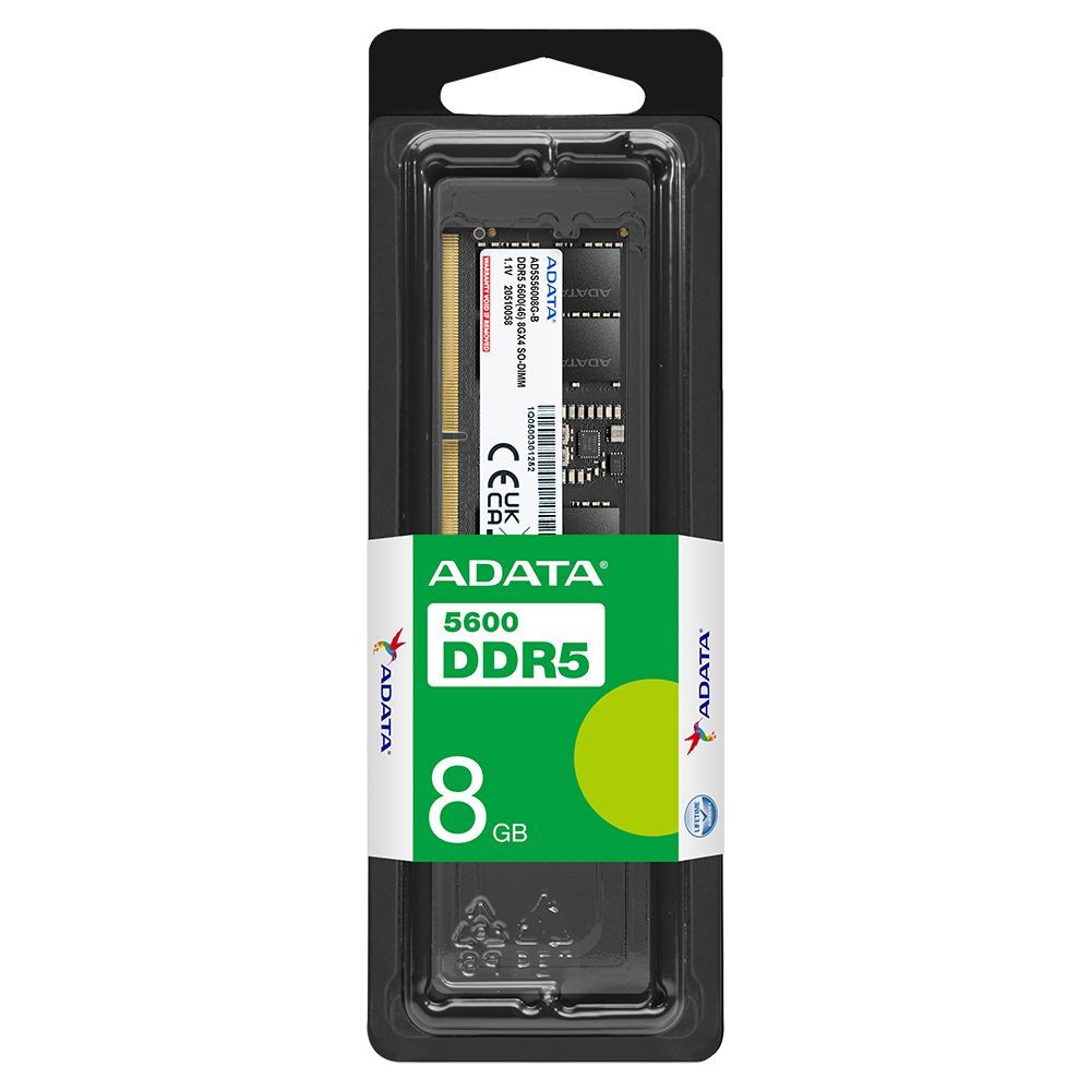 ADATA DDR5 5600 U-DIMM memoria 8 GB 1 x 8 GB 288-pin DIMM [AD5U56008G-S]