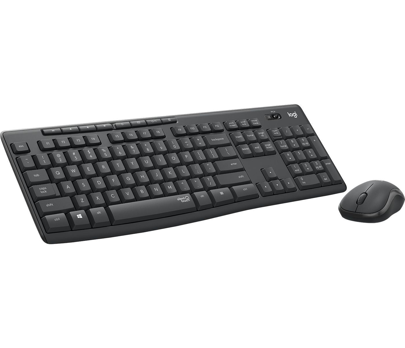 Logitech MK295 Kit Mouse e Tastiera Wireless Silent [920-009797]