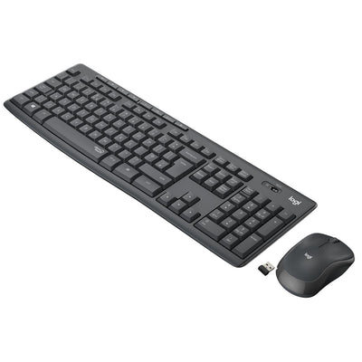 Logitech MK295 Kit Mouse e Tastiera Wireless Silent [920-009797]