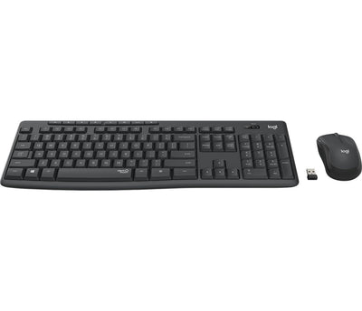 Logitech MK295 Kit Mouse e Tastiera Wireless Silent [920-009797]