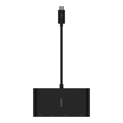 Belkin AVC005BTBK replicatore di porte e docking station per laptop Cablato USB 3.2 Gen 1 (3.1 Gen 1) Type-C Nero [AVC005BTBK]