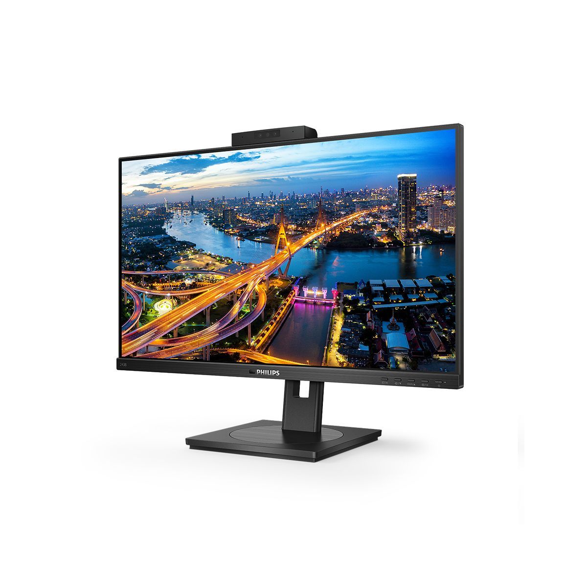 Philips B Line 243B1JH/00 Monitor PC 60,5 cm (23.8") 1920 x 1080 Pixel Full HD LCD Nero [243B1JH/00]