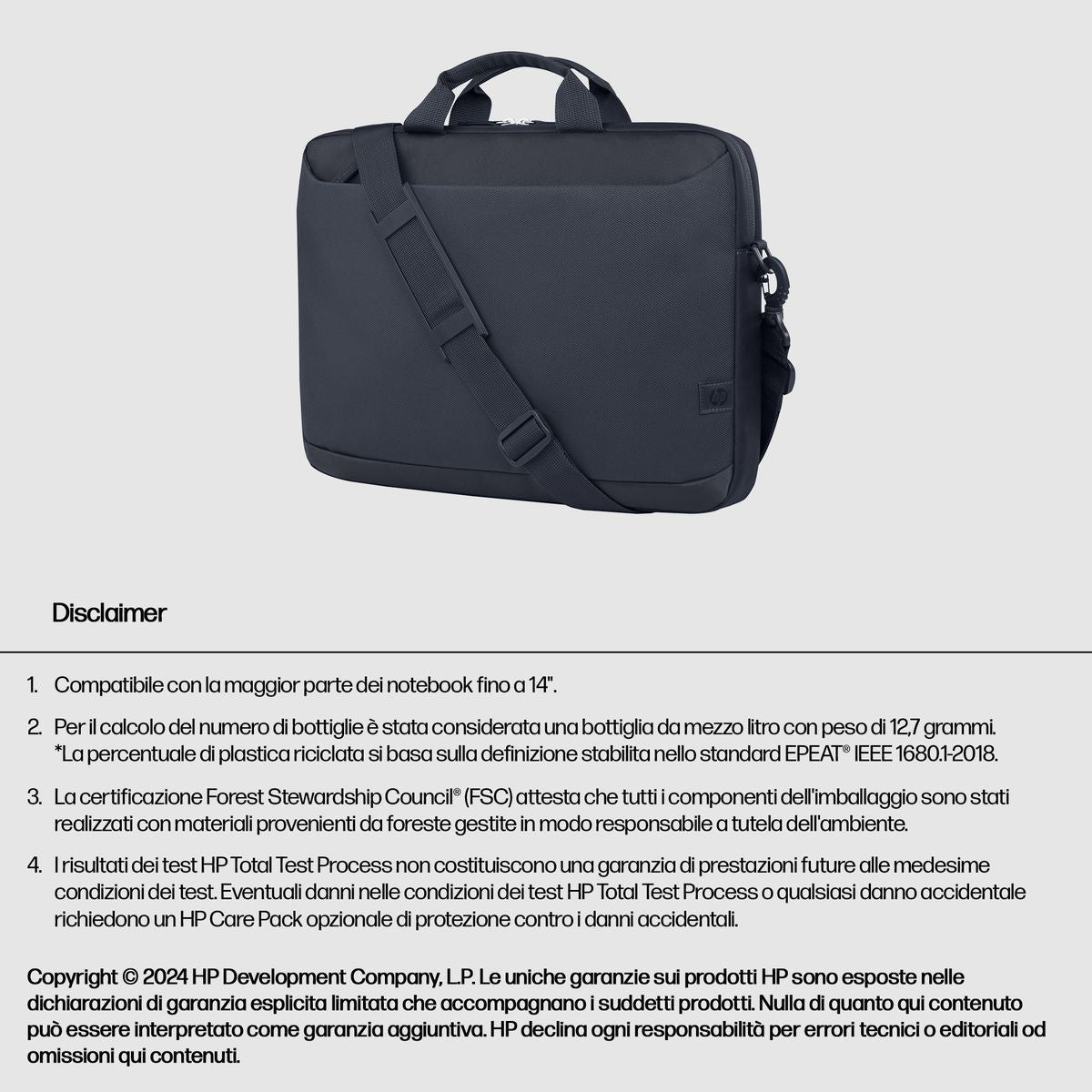 HP Valigetta per notebook da 14" Everyday [A08KGAA]