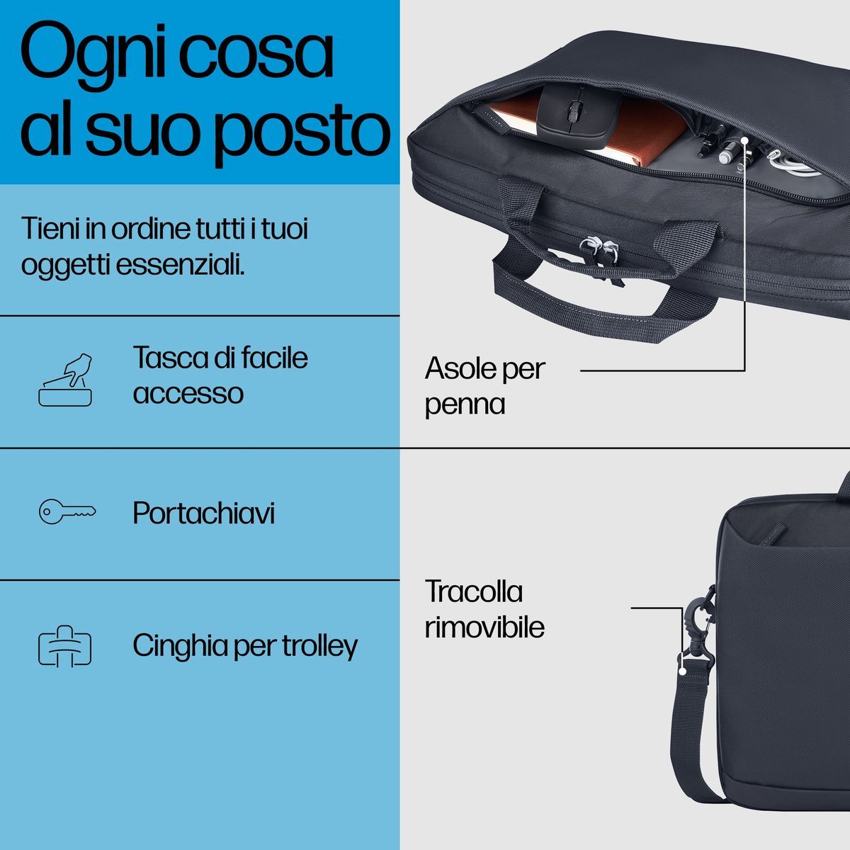 HP Valigetta per notebook da 14" Everyday [A08KGAA]