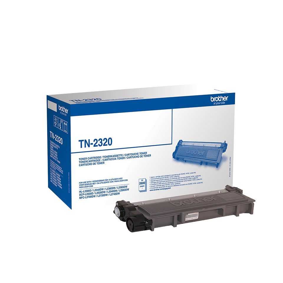 Brother TN-2320 cartuccia toner 1 pz Originale Nero [TN2320]