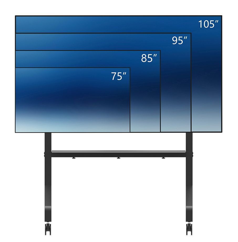 Neomounts FL50-575BL1 Carrello TV 65-115" - installazione rapida - TV [FL50-575BL1]
