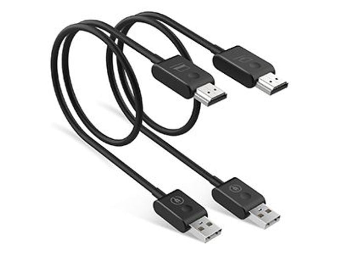 Hamlet HVCHDM-WFHD cavo e adattatore video 0,6 m HDMI tipo A (Standard) USB tipo A Nero [HVCHDM-WFHD]