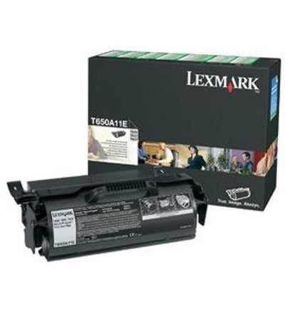 Lexmark T650A11E cartuccia toner 1 pz Originale Nero [T650A11E]