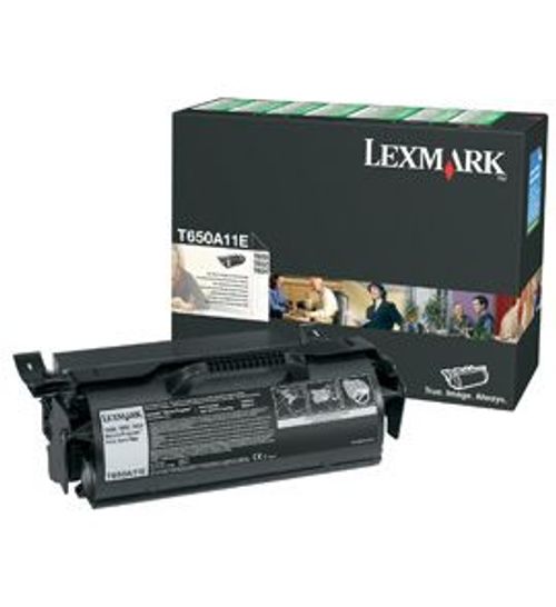 Lexmark T650A11E cartuccia toner 1 pz Originale Nero [T650A11E]