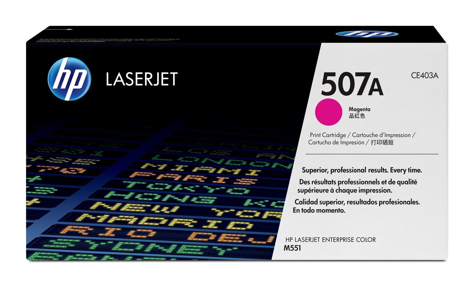 HP Cartuccia Toner originale magenta LaserJet 507A [CE403A]