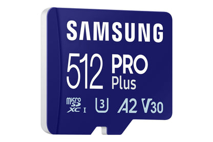 Samsung PRO Plus microSD Memory Card 512GB (2023) [MB-MD512SA/EU]