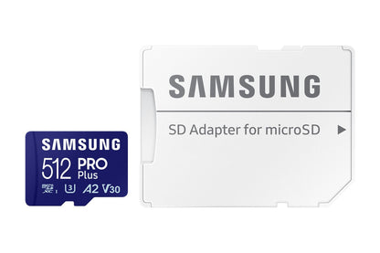 Samsung PRO Plus microSD Memory Card 512GB (2023) [MB-MD512SA/EU]