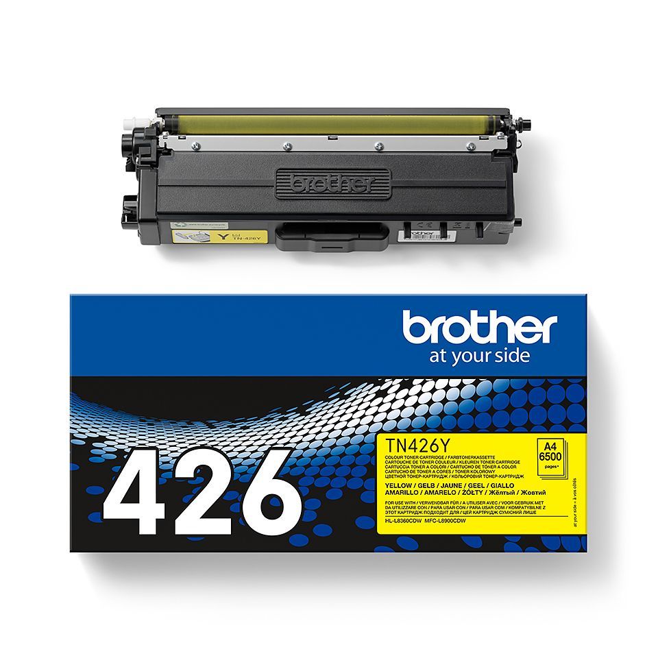 Brother TN-426Y cartuccia toner 1 pz Originale Giallo [TN426Y]