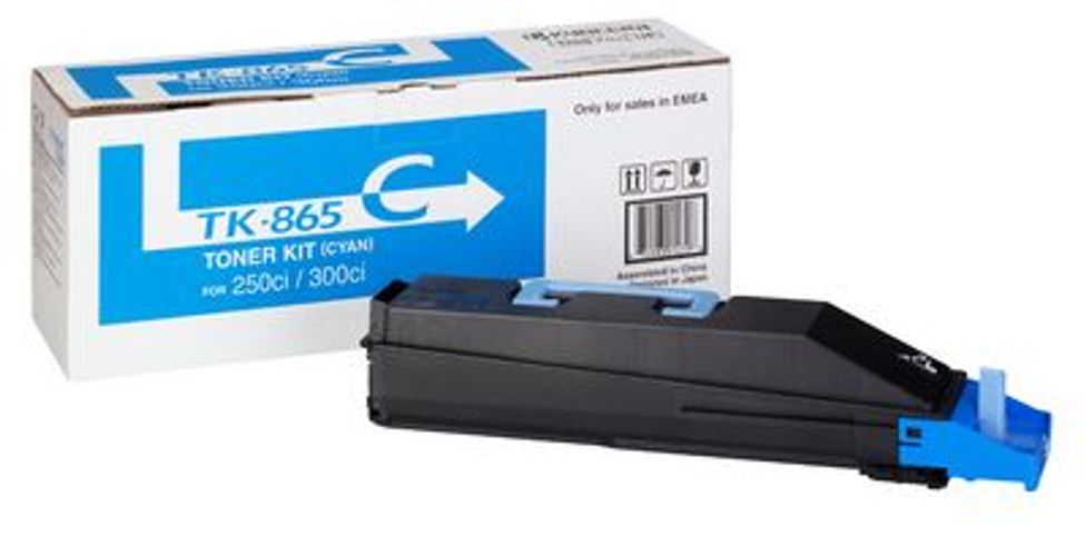 KYOCERA TK-865C cartuccia toner 1 pz Originale Ciano [1T02JZCEU0]
