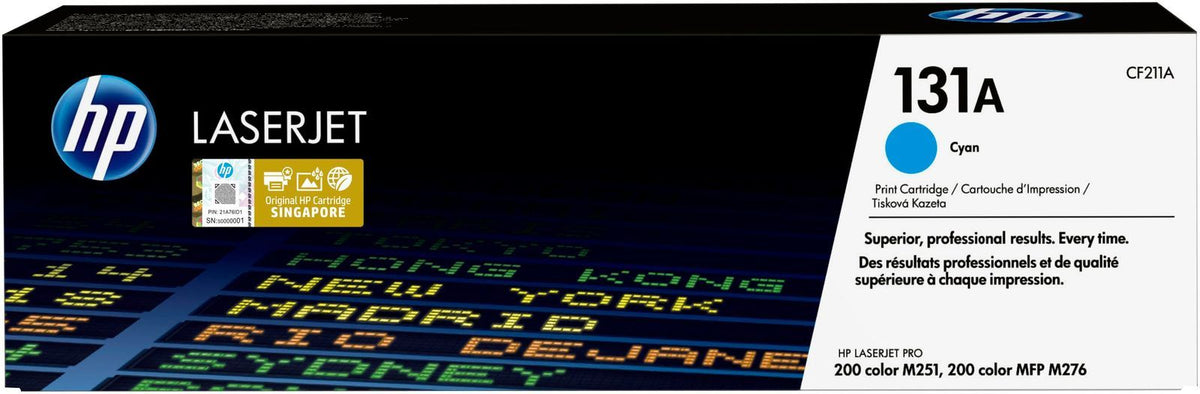 HP Cartuccia Toner originale ciano LaserJet 131A [CF211A]