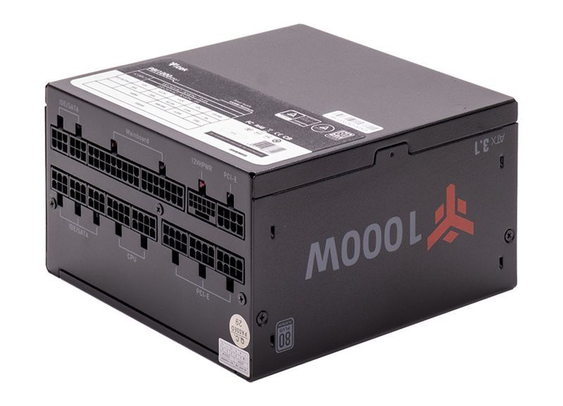 ITEK ALIMENTATORE 1000W,80PLUS PLATINUM, ATX 3.1, FDB FAN, COND GIAPPONESI, MODULARE [ITPSEPBI1000]