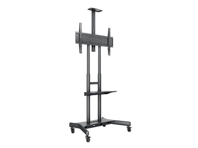 ITB MB4627 base da pavimento per tv a schermo piatto 2,03 m (80") Banco a rotelle per monitor portatili a schermo piatto Nero [MB4627]