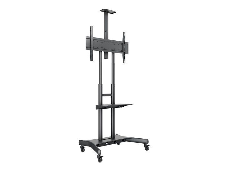 ITB MB4627 base da pavimento per tv a schermo piatto 2,03 m (80") Banco a rotelle per monitor portatili a schermo piatto Nero [MB4627]