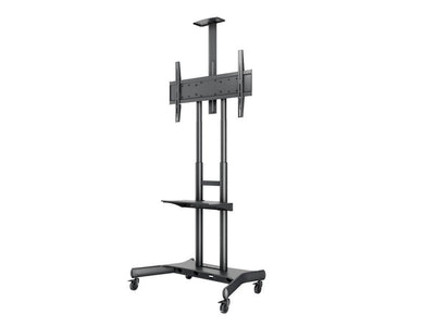 ITB MB4627 base da pavimento per tv a schermo piatto 2,03 m (80") Banco a rotelle per monitor portatili a schermo piatto Nero [MB4627]