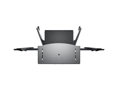 ITB MB4627 base da pavimento per tv a schermo piatto 2,03 m (80") Banco a rotelle per monitor portatili a schermo piatto Nero [MB4627]