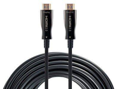Hamlet XVCHDM-AOM10 cavo HDMI 10 m HDMI tipo A (Standard) Nero [XVCHDM-AOM10]