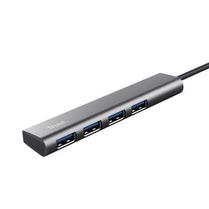 Trust Halyx USB 3.2 Gen 1 (3.1 Gen 1) Type-A 5 Mbit/s Nero, Grigio [24947]