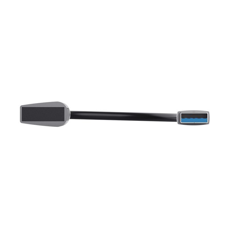 Trust Halyx USB 3.2 Gen 1 (3.1 Gen 1) Type-A 5 Mbit/s Nero, Grigio [24947]