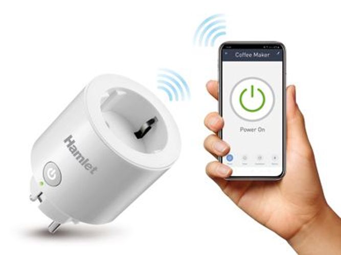 Hamlet HIOT-SPL16M presa intelligente Casa Bianco [HIOT-SPL16M]