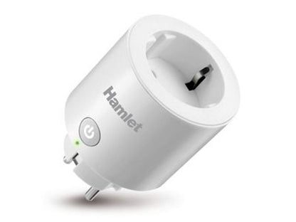Hamlet HIOT-SPL16M presa intelligente Casa Bianco [HIOT-SPL16M]