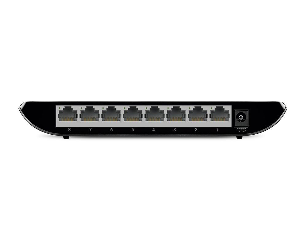 TP-Link TL-SG1008D switch di rete Non gestito Gigabit Ethernet (10/100/1000) Nero [TL-SG1008D]
