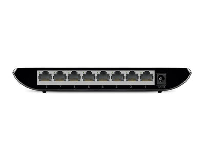 TP-Link TL-SG1008D switch di rete Non gestito Gigabit Ethernet (10/100/1000) Nero [TL-SG1008D]