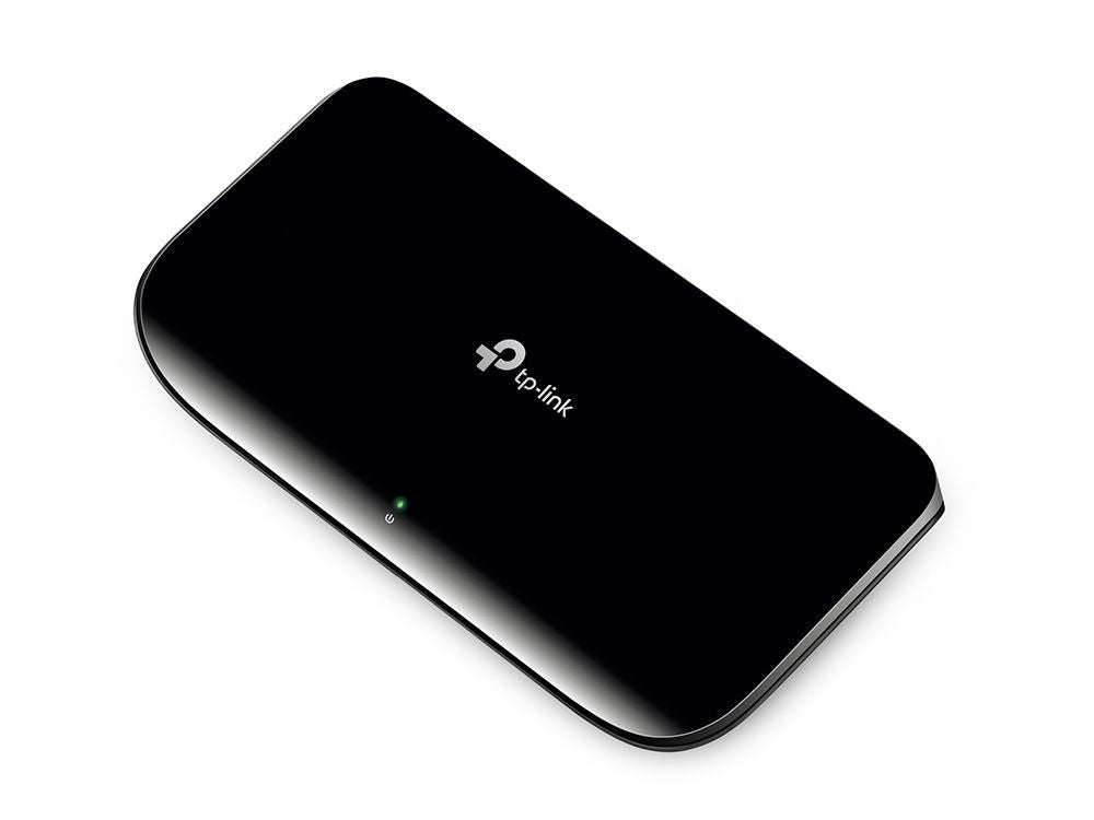 TP-Link TL-SG1008D switch di rete Non gestito Gigabit Ethernet (10/100/1000) Nero [TL-SG1008D]