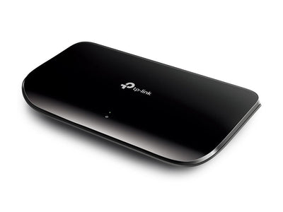 TP-Link TL-SG1008D switch di rete Non gestito Gigabit Ethernet (10/100/1000) Nero [TL-SG1008D]