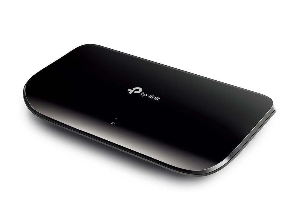 TP-Link TL-SG1008D switch di rete Non gestito Gigabit Ethernet (10/100/1000) Nero [TL-SG1008D]