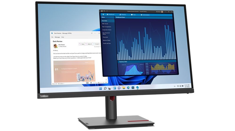 Lenovo ThinkVision T27p-30 LED display 68,6 cm (27") 3840 x 2160 Pixel 4K Ultra HD Nero [63A9GAT1EU]