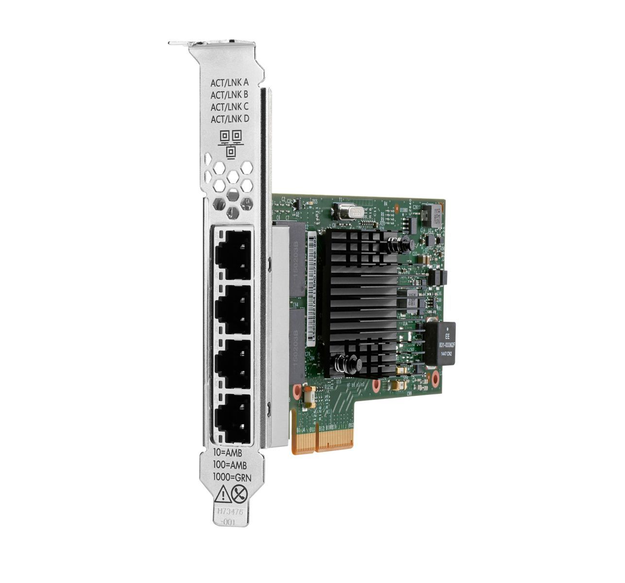 HPE Ethernet 1Gb 4-port BASE-T I350-T4 Interno 1000 Mbit/s [P21106-B21]