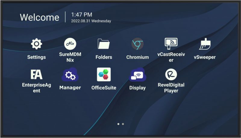 Viewsonic CDE7530 visualizzatore di messaggi 190,5 cm (75") Wi-Fi 450 cd/m 4K Ultra HD Nero Processore integrato Android 11 [CDE7530]