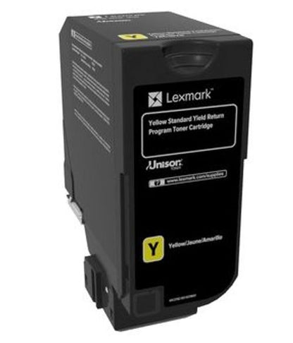 Lexmark 74C2SY0 cartuccia toner 1 pz Originale Giallo [74C2SY0]