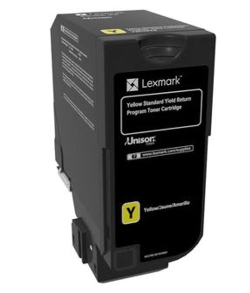 Lexmark 74C2SY0 cartuccia toner 1 pz Originale Giallo [74C2SY0]