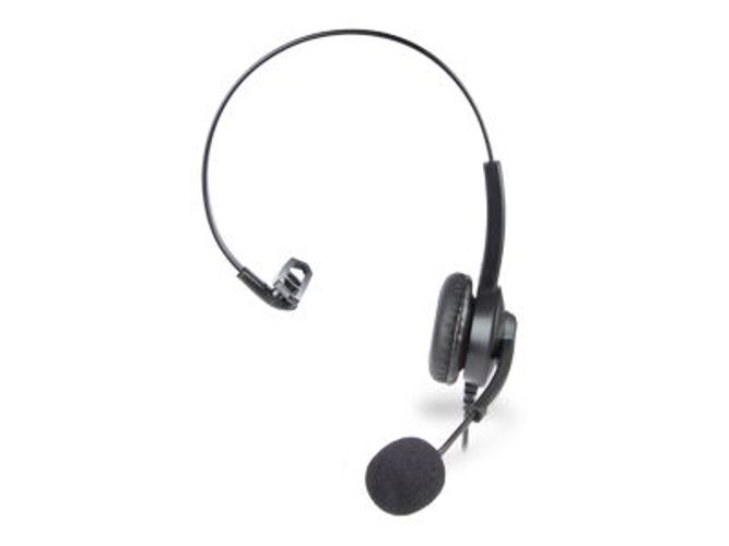 Hamlet HHEADM-UJM cuffia e auricolare Cablato A Padiglione Ufficio USB tipo A Nero [HHEADM-UJM]