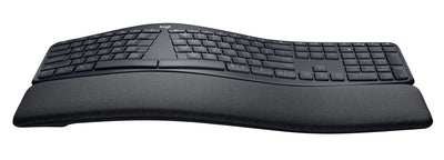 Logitech ERGO K860 for Business - Tastiera split ergonomica - Design ergonomico, tecnologia Logi Bolt sicura, Bluetooth, certificazione globale, Windows/Mac/Chrome/Linux - Graphite [920-010349]