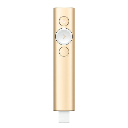 Logitech 910-004862 puntatore wireless Bluetooth/RF Oro [910-004862]