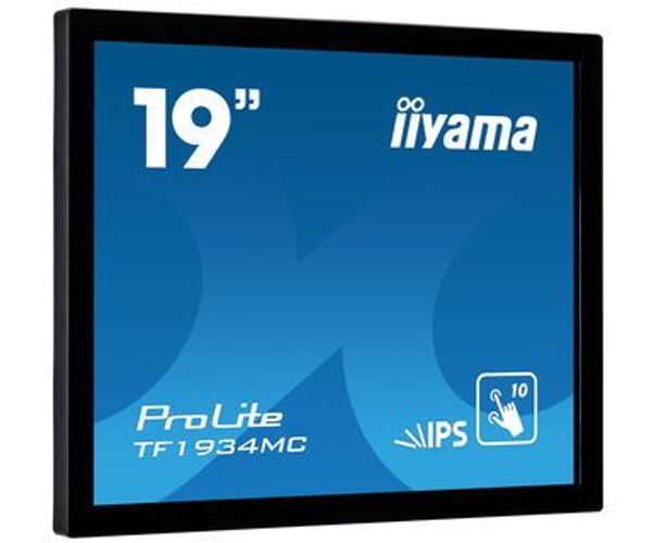 iiyama ProLite TF1934MC-B7X Monitor PC 48,3 cm (19") 1280 x 1024 Pixel SXGA LED Touch screen Nero [TF1934MC-B7X]