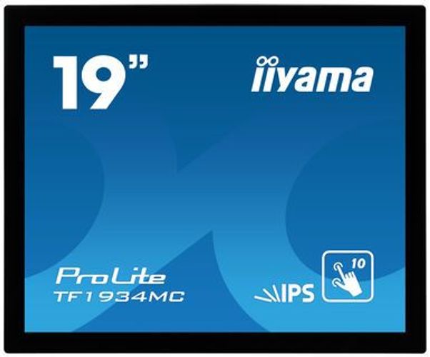 iiyama ProLite TF1934MC-B7X Monitor PC 48,3 cm (19") 1280 x 1024 Pixel SXGA LED Touch screen Nero [TF1934MC-B7X]