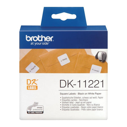 Brother DK-11221 nastro per etichettatrice Nero su bianco [DK11221]