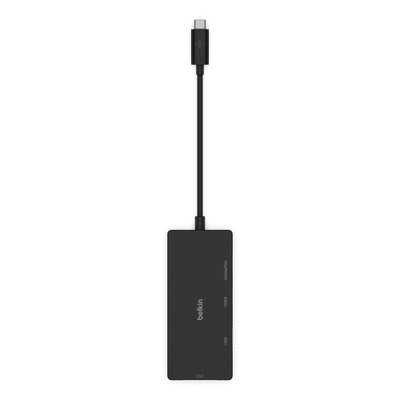 Belkin AVC003BTBK replicatore di porte e docking station per laptop Cablato USB 3.2 Gen 1 (3.1 Gen 1) Type-C Nero [AVC003BTBK]