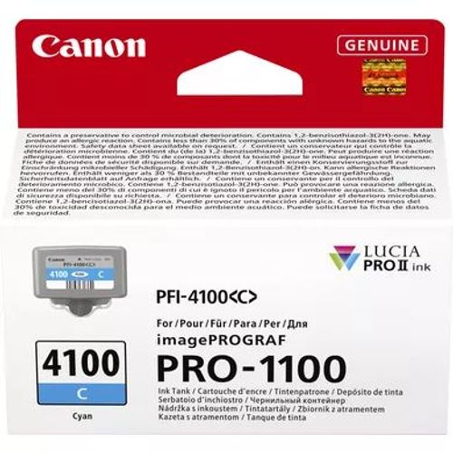 Canon LUCIA PRO II cartuccia d'inchiostro 1 pz Originale Resa standard Ciano [6778C001]
