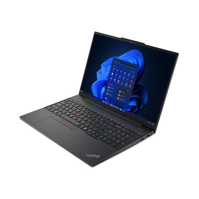 Lenovo ThinkPad E16 Intel Core Ultra 5 125U Computer portatile 40,6 cm (16") WUXGA 16 GB DDR5-SDRAM 512 GB SSD Wi-Fi 6E (802.11ax) Windows 11 Pro Nero [21MA001YIX]