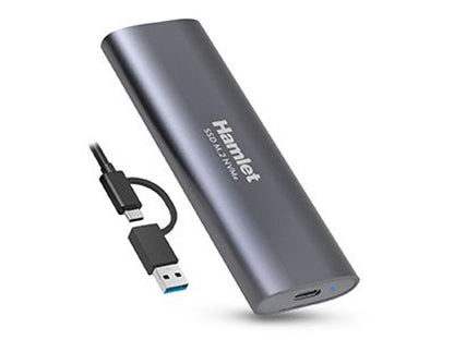 Hamlet HXDM2-10GY contenitore di unità di archiviazione Box esterno SSD Nero M.2 [HXDM2-10GY]